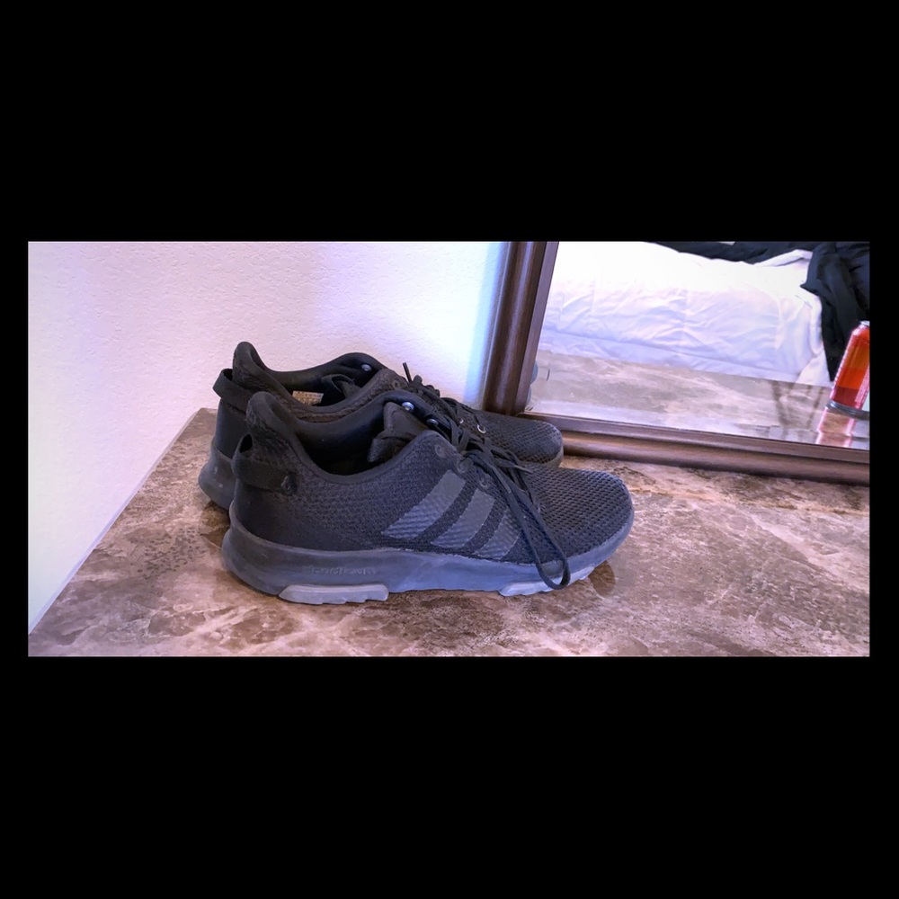Black Adidas Men’s size 10 with cloud foam